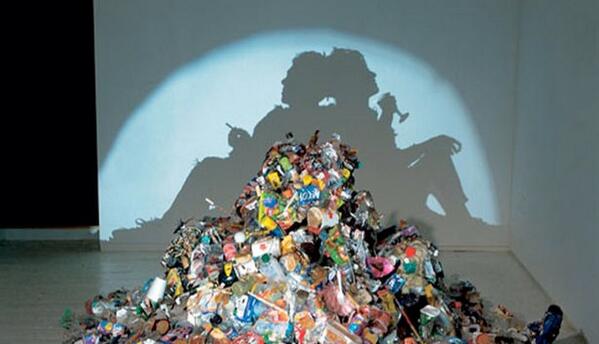 PlasticBank's tweet photo. This recycled art takes some talent! http://t.co/UQlUqHIFjf
