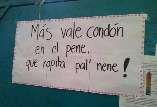 gildardoroca's tweet photo. "@iYisuz: #DuranteElSexoNuncaDigas más vale condón... http://t.co/6ASGRHbogp"