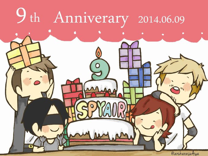 Spyair結成9年目祭のtwitterイラスト検索結果