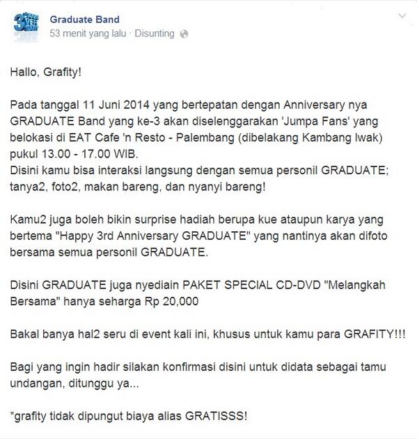 HOT INFO! <a href="/grafityofficial/">Grafity Official</a> <a href="/Grafity_PLG/">Offical Palembang!</a> <a href="/GRAFITY_SUMSEL/">Graduateband♥</a> <a href="/GrafityPLG/">Official Grafity PLG</a> <a href="/GRAFITY_SUMSEL/">Graduateband♥</a> <a href="/SahabatMarioGB/">Sahabat Mario</a> <a href="/ThoriqersPLG/">Thoriqers palembang</a>