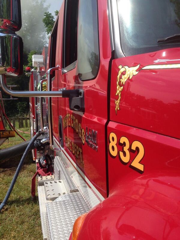 Live burns are a good time to learn in a controlled setting! Also love seeing Ferrara truck WCFD 832 #FirstChoiceFire
