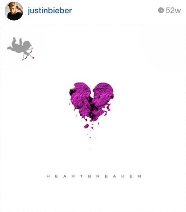 JDBAvonKing's tweet photo. Crazy how it's been a year since Justin first told us about #heartbreaker http://t.co/iryOVbRhVL