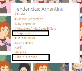 krisbianbitches's tweet photo. #Crepusculo en el canal 13 de #Argentina, es tendencia en #Twitter.........y Robert Pattinson...

Somos las mejores http://t.co/su1E5Eoq9v