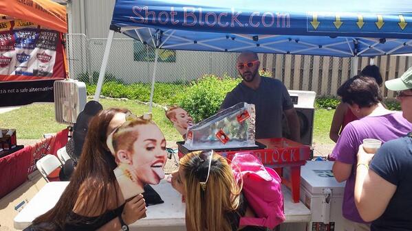 iceshotblocks's tweet image. HTown you cray! We love this city! @HtownBeerFest #houstonbeerfest #HBF2014 #shotblock