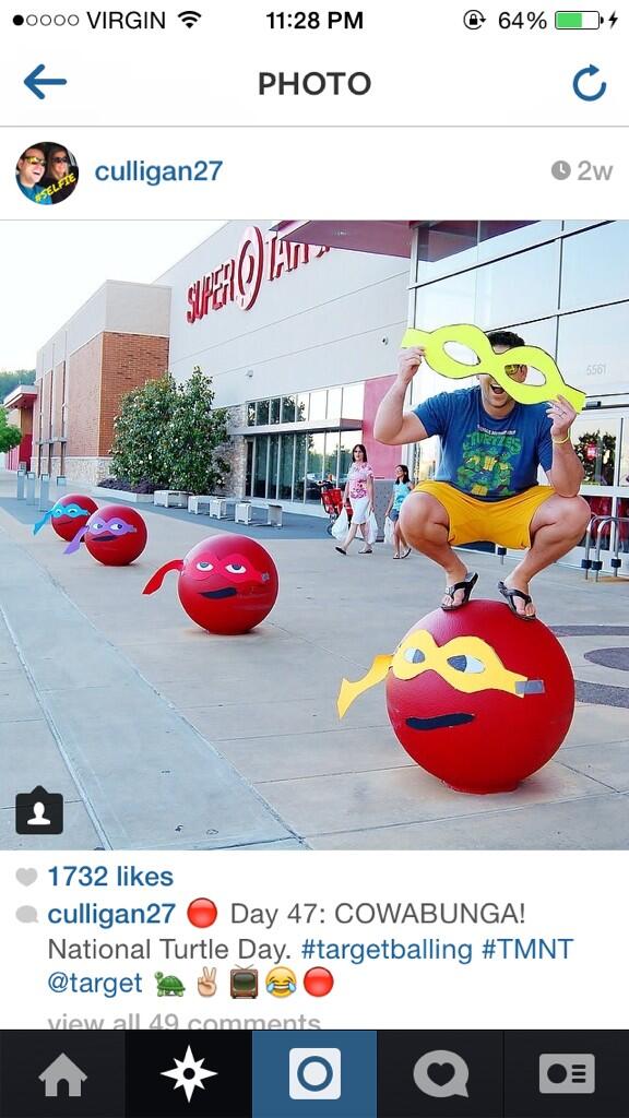 KiraKirameyer2's tweet image. @Culligan27 thinks of something new to do with the #targetballs everyday they are awesome! #targetballing 2 ofmyfave