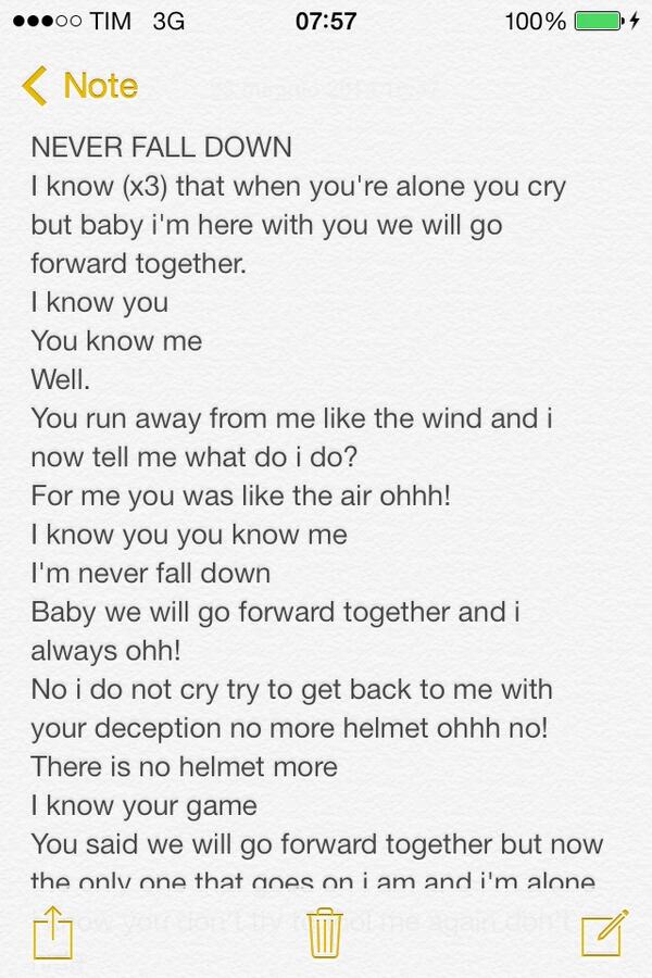 GiuliaJackson's tweet photo. This is my new song read it and tell me do you like it ??? 💙💖❤️😃 http://t.co/Lr6MV4yojP