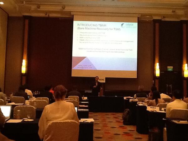 CristieSoftware's tweet photo. Our SEA office presented at the IBM CS&amp;I Top Gun training session in Singapore last week: @tivoliug #CristieTBMR http://t.co/mGRJSXQeRz
