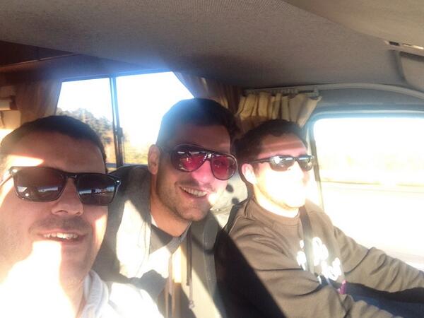fedebona17's tweet photo. Amaneciendo en la ruta #Brasil2014 http://t.co/R6ttCGSFaN