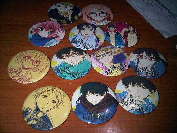 RyugaStoreOtaku's tweet photo. [*] Contoh Pin Custom: Kyoukai no Kanata. IDR @ 6rb/pc. Minat/ mau tanya2 > 7994FE0B/ 081216447740. https://t.co/JtiS9QSy0E