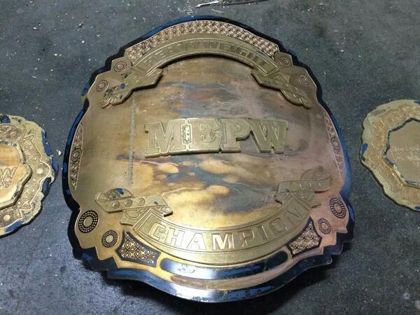 MainEventProWI's tweet photo. MEPW Championship belt being made by Orm belt should be finished in a week or so. http://t.co/vzq53H4Xh6