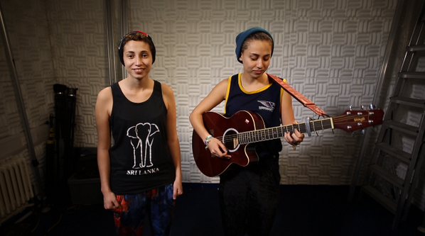 NMPTV's tweet photo. @nicolelatchana has just started working on cutting together the @XylaRoo song set! Looks great so far :) http://t.co/6KVzAw02J1