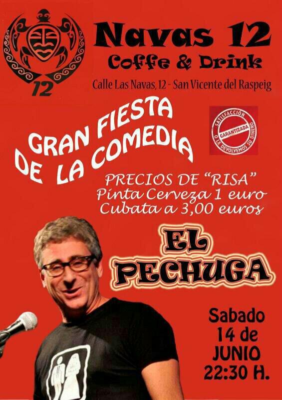 CafePubNavas12's tweet photo. Sabado 14 de junio
Ven a pasar un buen rato con nosotros
Entrada con consumición 3€
(Refresco o caña) http://t.co/BuQ3ZuX6dY