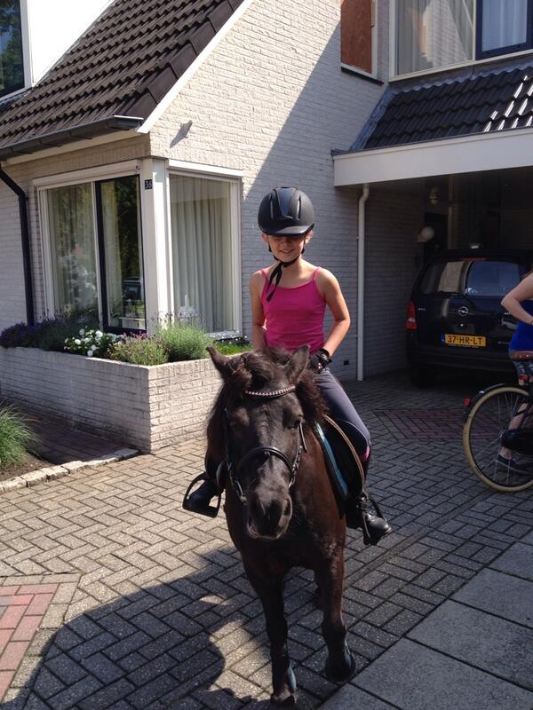 kees2805's tweet image. Zojuist bezoekje van Abel met prinses Imke in de Hooilanden.