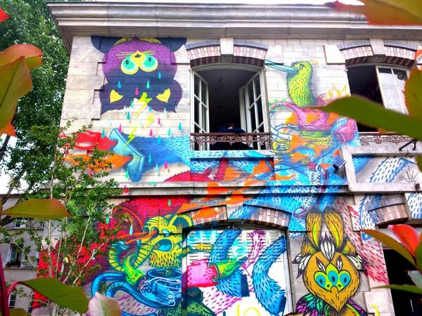 UrbanArtCrew's tweet photo. Le résultat de #clashwall Les photos du pavillon des cannaux ici : #streetart https://t.co/RNVbVTEeVf cc @SupaKitch http://t.co/KQSdzkeSsR