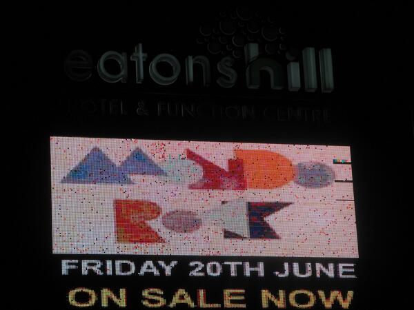 glennrbear's tweet photo. @rosswilsonmusic Eatons Hill. Excellent venue to see @mondorockband , don't miss out! #33anda3rd http://t.co/wLxD0MpwPo