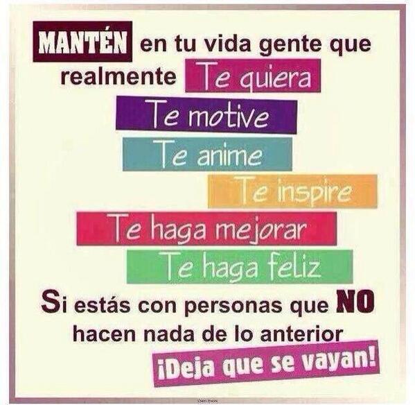 nutrizoneph's tweet photo. ¡Mantén en tu vida gente que te aporte cosas positivas! #Nutrizoneph ¡Feliz Semana a tod@s! http://t.co/if5TroPLNE