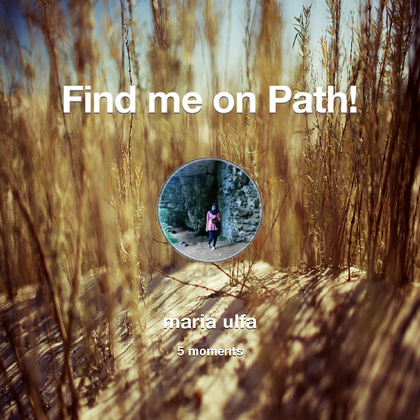 ulfa_ulil's tweet photo. Find me on #Path now! Go to: http://t.co/YqiwgX09Ck! #thepersonalnetwork http://t.co/sa8zn20v3R