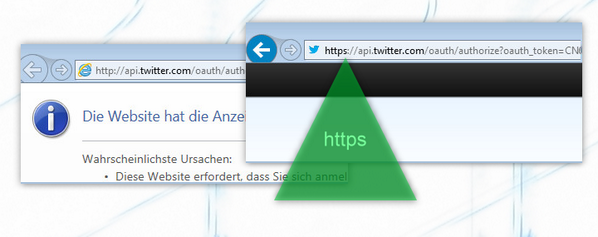 Followrizer's tweet photo. @inventanything you can add the char for ssl manually, as shown below. we're sorry for that issue :) have a nice day! http://t.co/lI0aLEBjgc