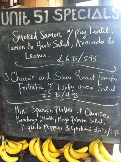 Unit51coffee's tweet photo. Today's Specials http://t.co/tv6XQYx0aK