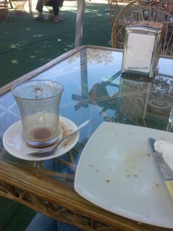 mleonmartel's tweet photo. Que bien sienta un buen desayuno.... http://t.co/RyDcQCkbDS