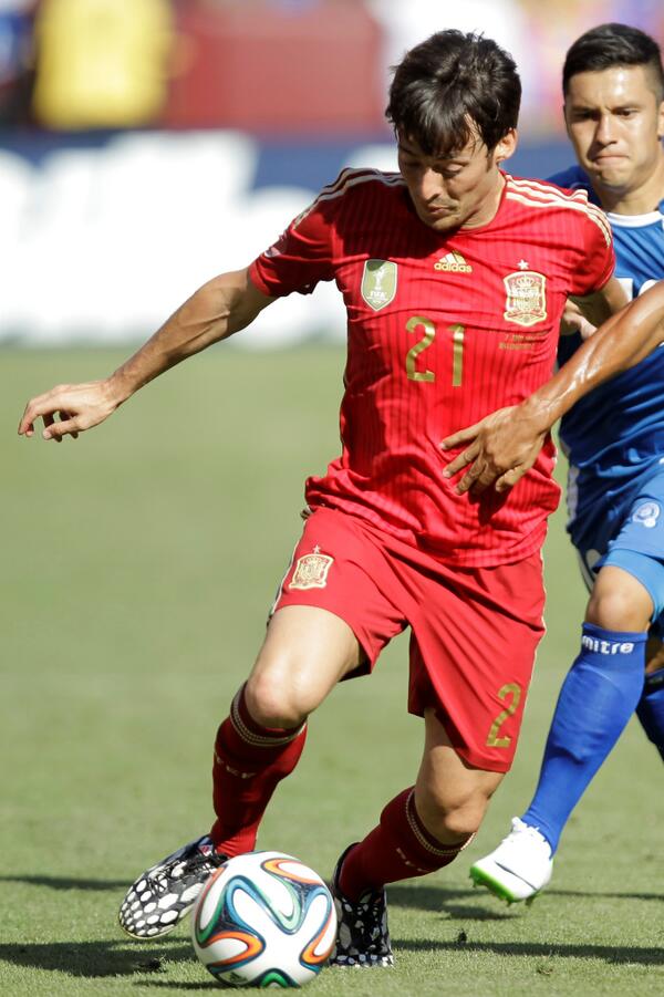 ManCity's tweet photo. WORLD CUP FOCUS: Our series continues with a detailed look at current holders Spain... http://t.co/y1pcQWW9Y3 #mcfc http://t.co/M8Yxz2zBiL