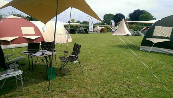 Loving my temporary office this week. #outdoors #work