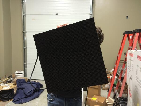 NORMADISONCC's tweet photo. T-7 days! Our friends @mankinmedia are working hard this week.  Check out the pic. Do you know what this is? http://t.co/tHa7cKuHiO