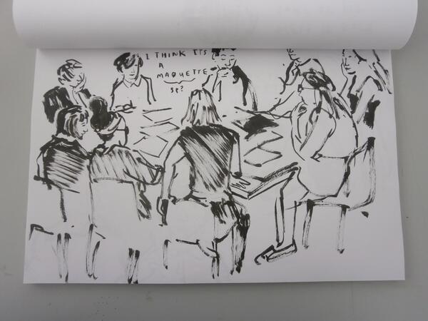 sufeamono's tweet image. @TateCollectives judging artworks for the upcoming #blueprintfestival #blueprintexhibition