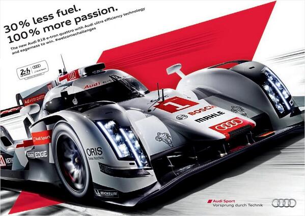audisouthafrica's tweet photo. Catch the action from @24hoursoflemans on Saturday 14 June by watching it live on http://t.co/ZahhBcRxeI from 3pm. http://t.co/JUTdw0dnL7