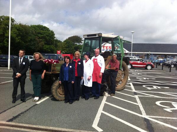 Local farmers market starting this Sunday in car park.  Should be in Cornishman thurs. #awesome31