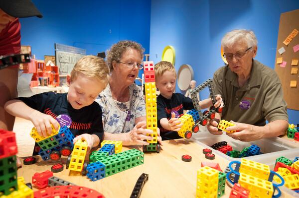 bingandnero's tweet image. .@MNChildMuseum We LOVE these blocks from @RokenbokToys!  #STEM  #buildingstuff #kids