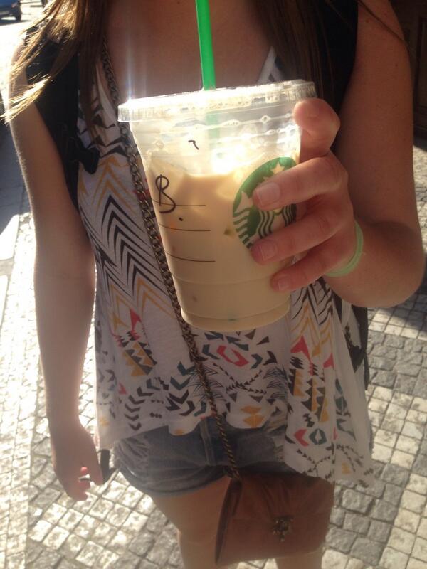 goldiesinger's tweet photo. @baileybnorris is a child and orders iced milk at sbucks http://t.co/xkJZGu2PCT