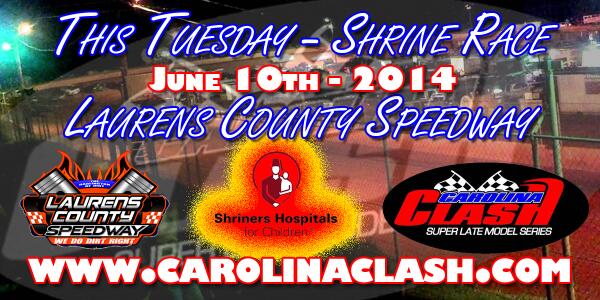 gigiowens3's tweet photo. The @CarolinaClashPR will be at @LAURENSSPEEDWAY tomorrow for the Shrine Race!!  See ya there!! http://t.co/2QvCXNvaBu