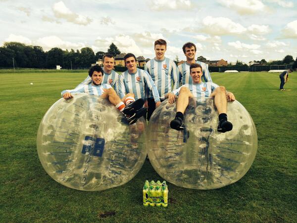 VERTIGOZORBING's tweet photo. #bubblefootball tournament vs Colleges in Oxford, only 1 Winner! Wadham College Oxford ! http://t.co/K1yenf7XAU