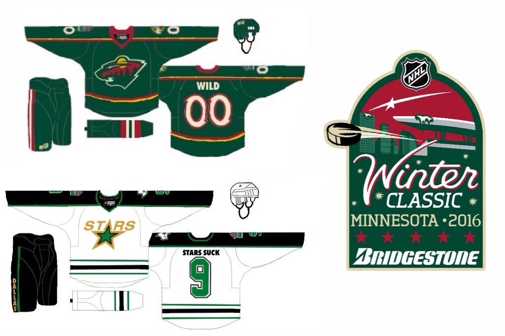 mn wild winter classic jersey