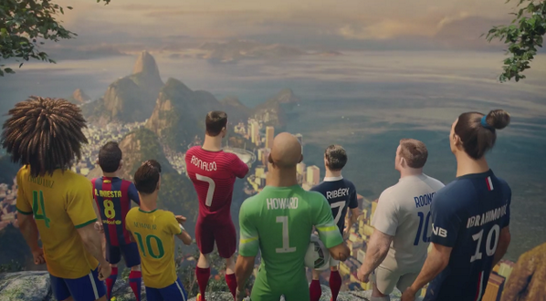 BleacherReport's tweet photo. VIDEO: Nike has made a pretty cool animated five-minute film called “The Last Game” http://t.co/1QQzXlmNhq http://t.co/jwgDez9Zy6