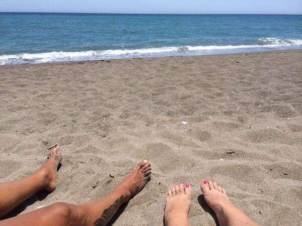 Davinia_jm's tweet photo. De playeo con mi niño 😍@ceretinho http://t.co/VVVsOub2BJ