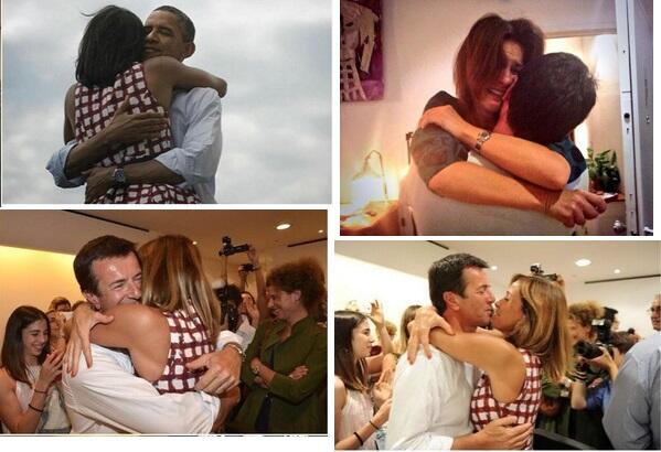 TBastianel's tweet image. Se copi, cerca almeno di farlo bene In questo caso @cristina_parodi batte @ale_moretti 10 a 0 #obamastyle #goriparodi