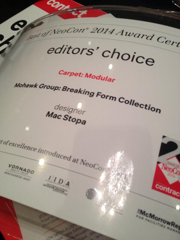 MohawkGroup's tweet photo. We won editors' choice for #breakingform! @macstopa @NeoCon #bestofneocon http://t.co/gdwgBizalB