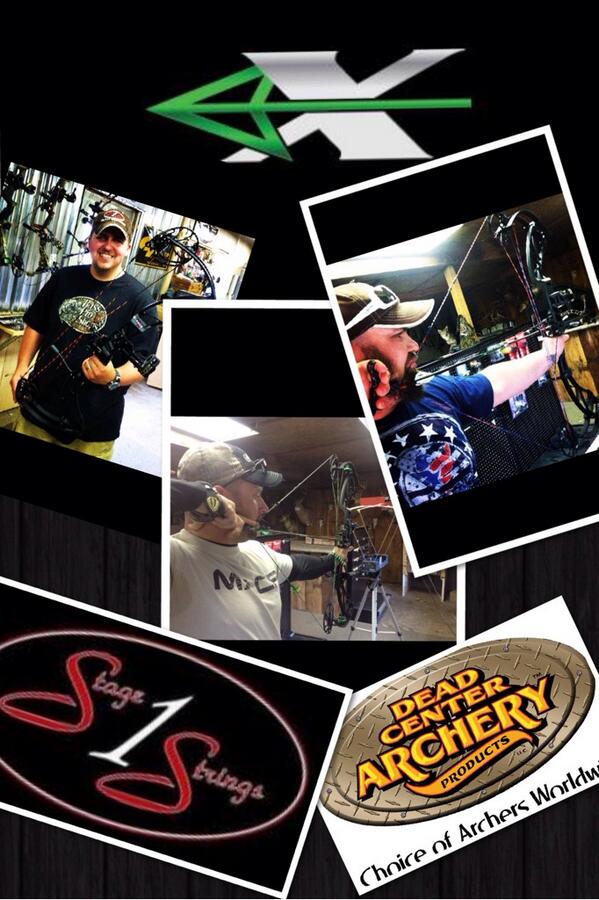 FinalStepOutdrs's tweet photo. The FSO Crew with there @XpeditionBows @deadcenterarch @stage1strings Xpedition Xcentrics at Fury X Archery! http://t.co/TpgTB2vdly