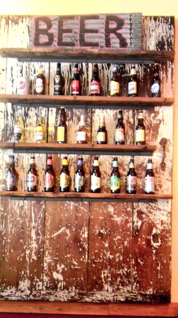 Thirsty?  Over 25 cold beers inside!