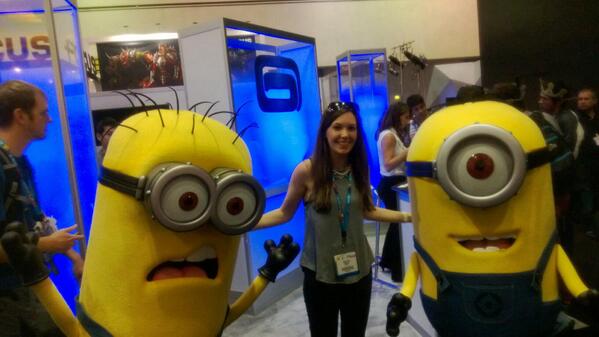 BecsAbbott's tweet image. This time last year with @Fallout_Fox! Wish we were at #E3 again this year, maybe next year :)