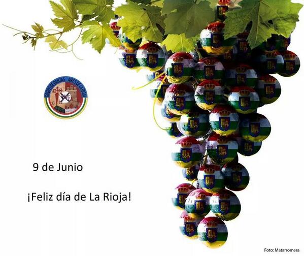 MonicaAleson's tweet photo. Feliz día de La Rioja!!! http://t.co/kVHCBfJVb6