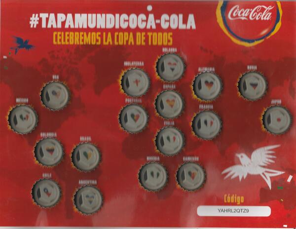 JP_Toro's tweet photo. #TapaMundiCoca ya lo tengo lleno, quiero el fifa14.... por favor. http://t.co/w55QwxklY7
