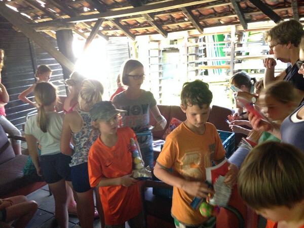 Prijsuitreiking van de jongste groep!