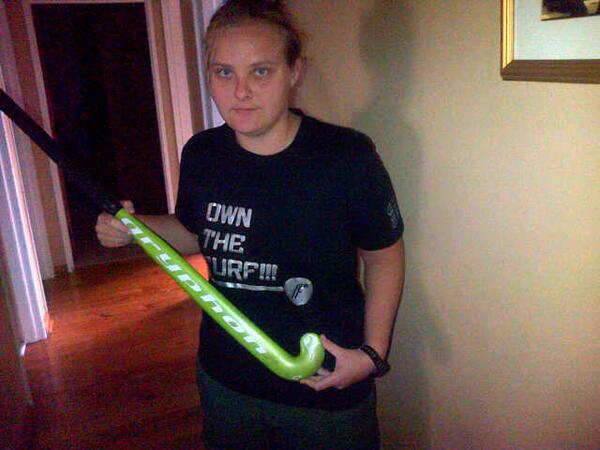 gryphonhockeySA's tweet photo. Gryphon always better ;-) "@simonebarlow092: Alway have and always will play with a GRYPHON #WINaGryphon #RWHC2014 http://t.co/Qnylj4TDM6"