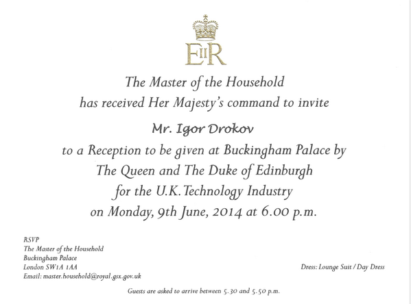 cronto_limited's tweet photo. Our cofounder joins UK Tech Industry @TheDukeOfYork @britishmonarchy for #TechAtPalace -#cambridgeideaschangetheworld http://t.co/YeJd2o8jO1