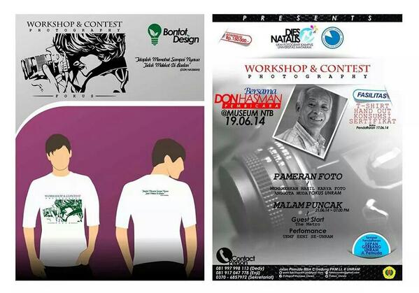 ayok ramaikan dies natalis focus unram bersama ayah handa "DON HASMAN" @museum provinsi NTB.