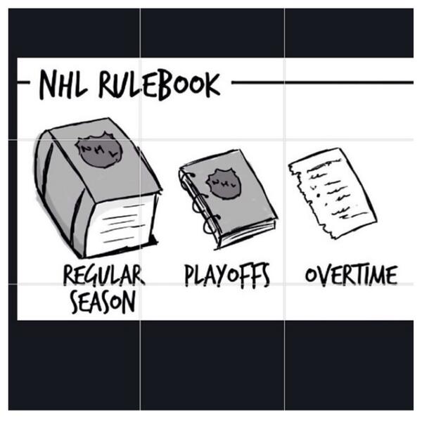 BardownHockey's tweet photo. As the season goes on, the book gets smaller. #BecauseItsTheCup http://t.co/SF6UX8fHSE