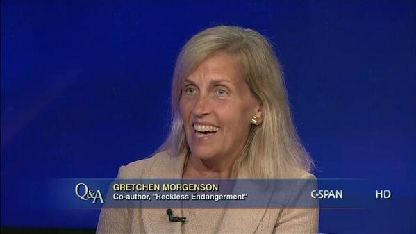 cspan's tweet photo. #SundaysAt8: @nytimes' @gmorgenson on government’s role in subsidizing home ownership http://t.co/oqY3ZpQDpK http://t.co/AkiUxUG1lY